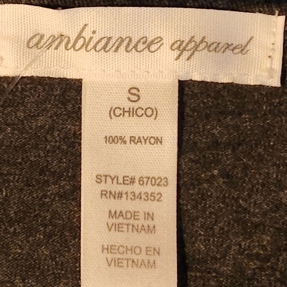 The Ambiance Apparel High Low T-Shirt Features A Chic Round Neckline - Picture 7 of 9